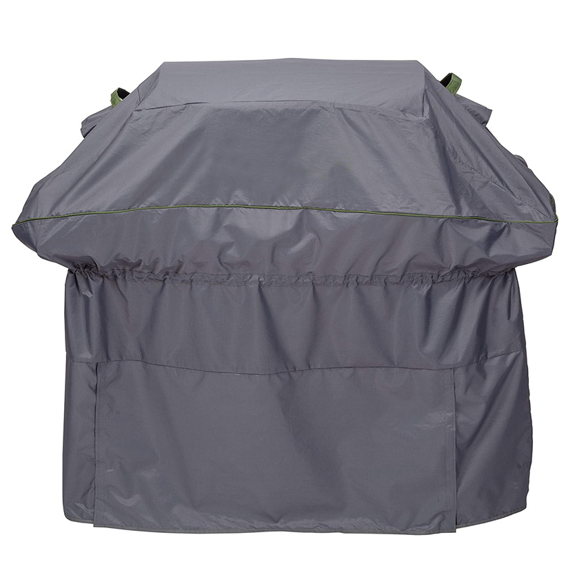 Premium Lightweight Grill Cover Grey Family Outdoor Picnic Barbecue Rack Cover