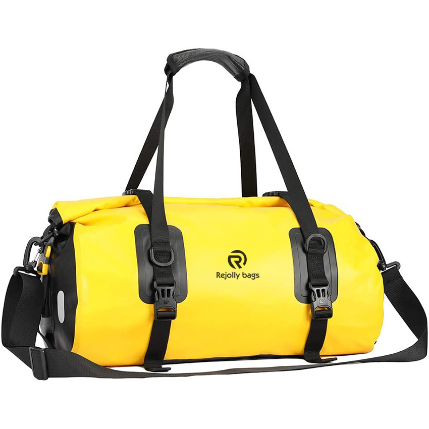 20L Waterproof Motorcycle Tail Bag Waterproof Duffle Bag Motor Travel Luggage for Camping, Boating
