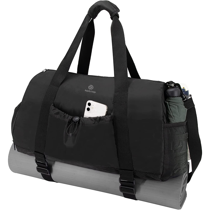 Sport Duffle Bag for Men Women Lightweight Sport Gym Bag Travel Carry on Bag with Wet & Dry Separation Gym Duffle Bag Water-Resistant Yoga Sports Bag RJ196180