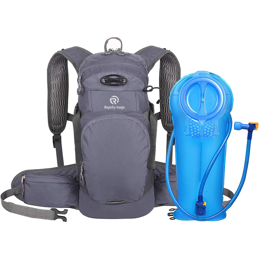 Hydration Packs Backpack with 2L TPU Water Bladder Reservoir, Thermal Insulation Pack Keeps Liquid Cool up to 4 Hours for Running, Hiking Hydration Bag
