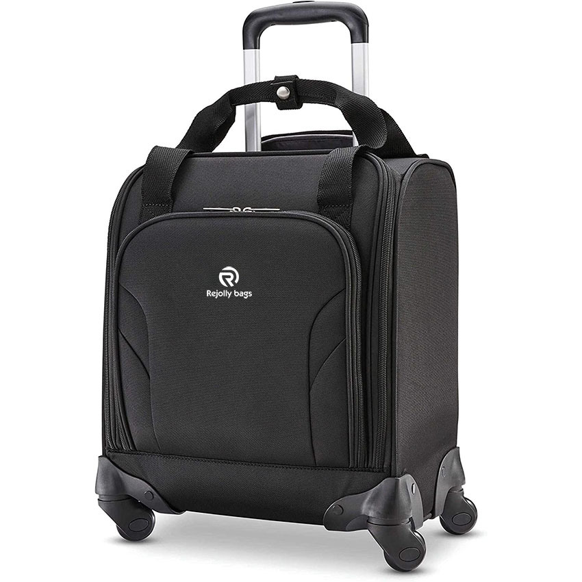 Carry-on Spinner with USB Port 4-Wheel Roller Bag