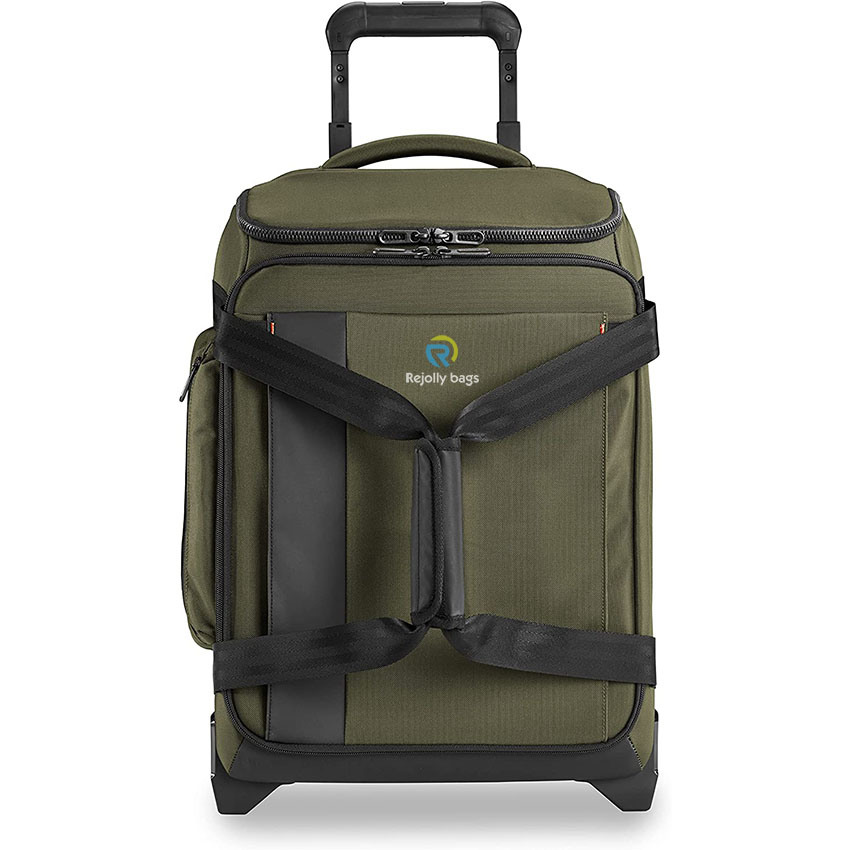 Upright Rolling Duffel Bag Large Capacity Carry-on Luggage
