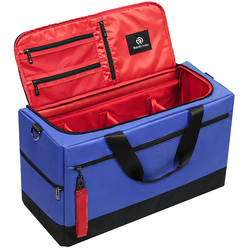 Sneaker Bag for Travel Outdoor Sports Bag Gym a Multi-Functional Duffel Bag with 3 Adjustable Dividers Shoulder Strap Nylon