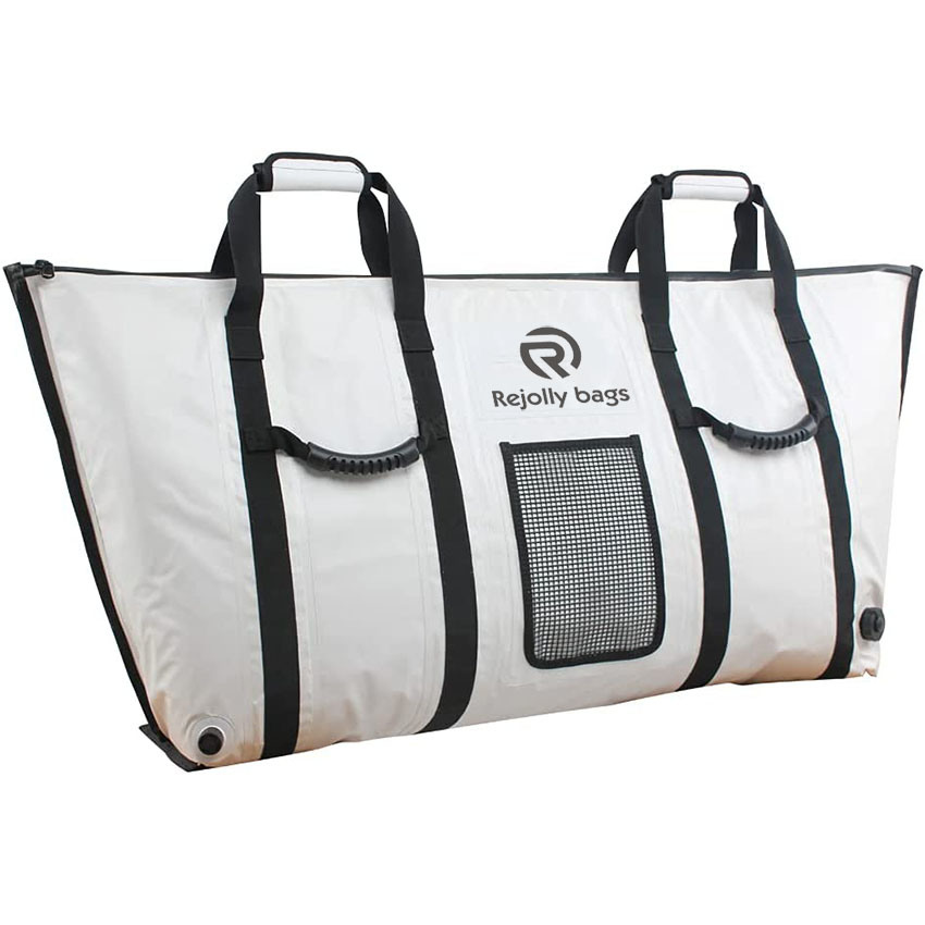 Large Insulated Fish Cooler Bag 48 Inch Monster Leakproof Fish Kill Bag, Portable Waterproof Fish Bag