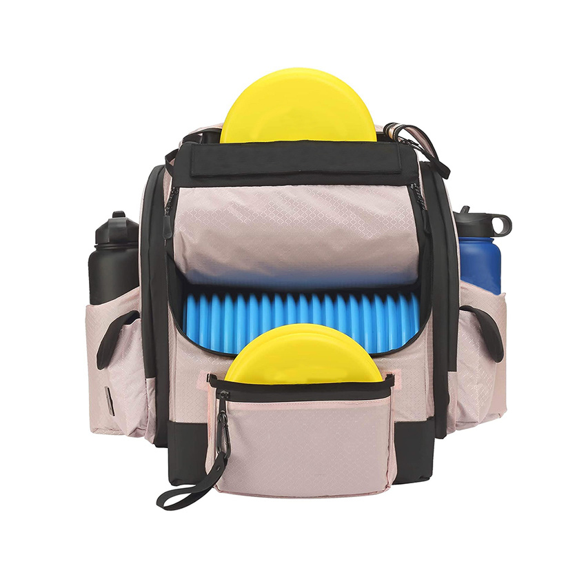 New Design Disc Golf Backpack Plus Storage Water Resistant Frisbee Bag Hot Sale Durable Golf Bag