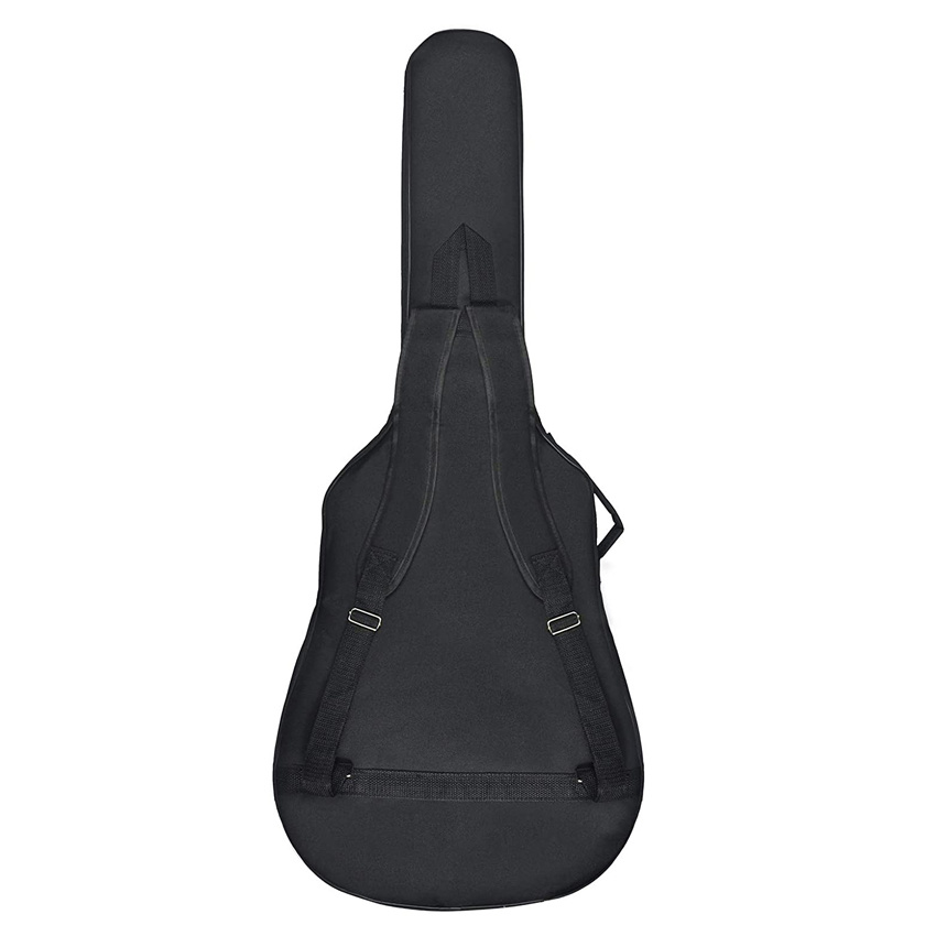 41 Inch Acoustic Guitar Padded Gig Bag with 6 Pockets, Pick Sampler and Guitar Strap