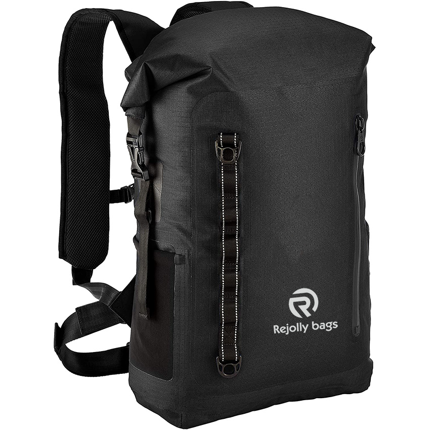 Waterproof Floating Backpack with Exterior Airtight Zippered Pocket Dry Backpack