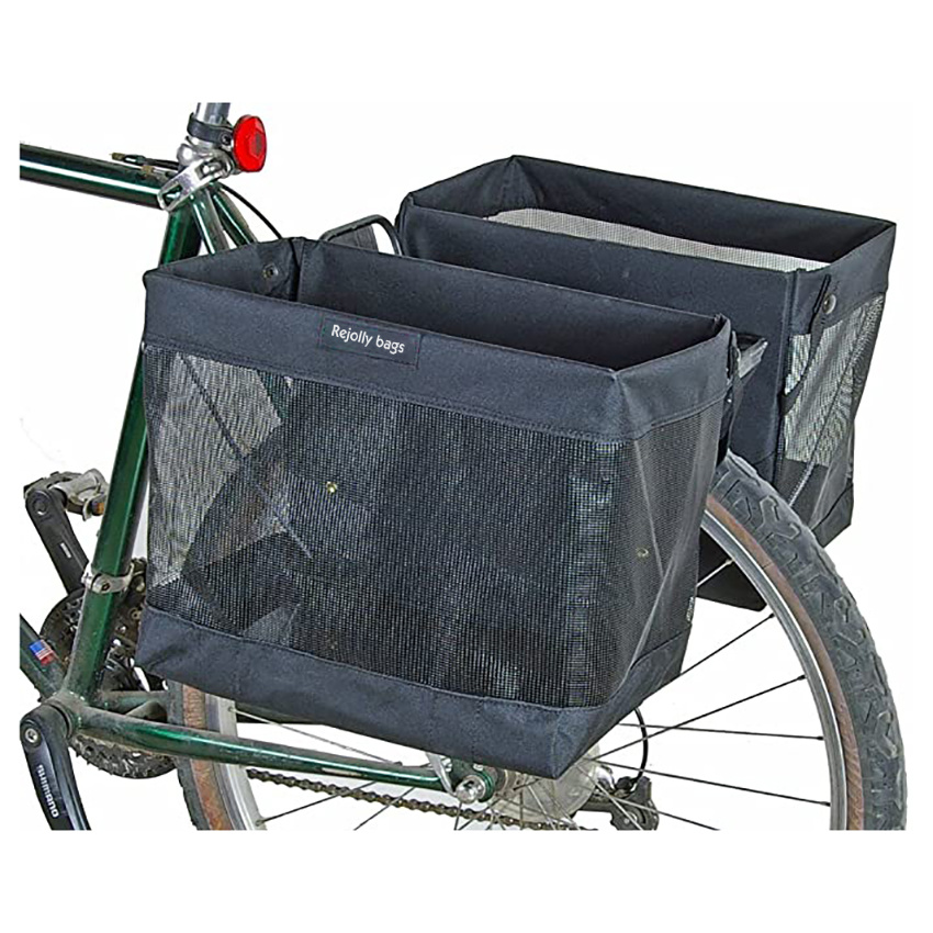 Bicycle Grocery Pannier Cycling Rack Basket Bike Rear Bag Rear Accessories