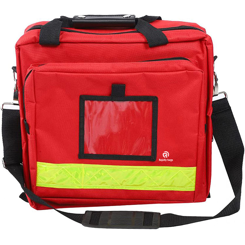 Outdoor Emergency Kit Large Capacity Backpack Storage Bag First-Aid Packet