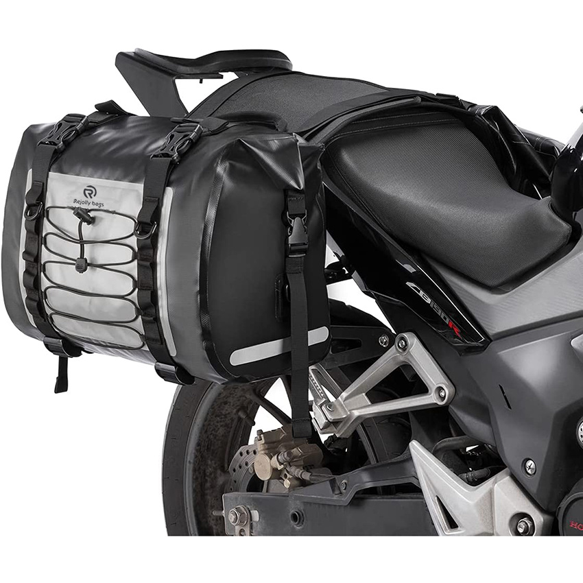 Motorcycle Saddle Waterproof Side Bag 60L for Honda YAMAHA Suzuki Motorcycle Pack Removable Detachable Bag
