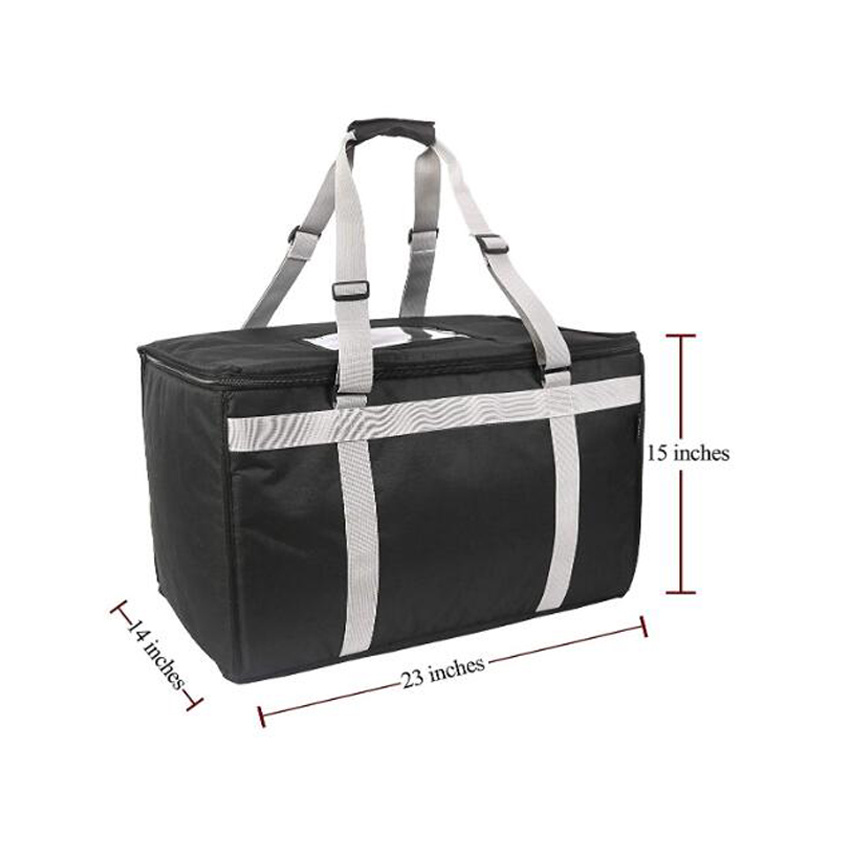 Waterproof Beach Bag Food Delivery Bag Foldable Carrier Bag Insulated Delivery Bag