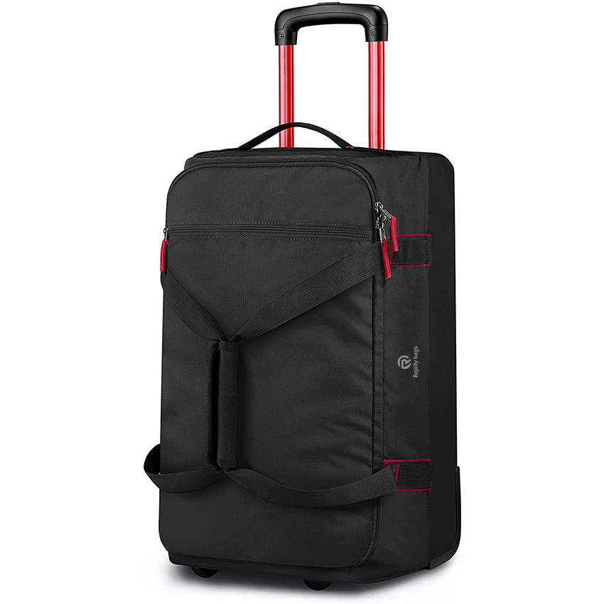 Rolling Duffle Bag with Wheels 50L Travel Carry on Wheeled Duffel Luggage with Rollers Bags