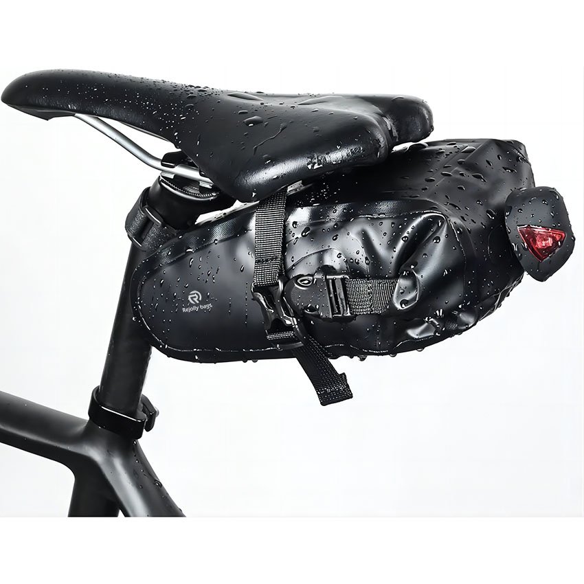 Waterproof Bicycle Saddle Bag Rainproof Mountain Road Bike Seat Bag RJ228361