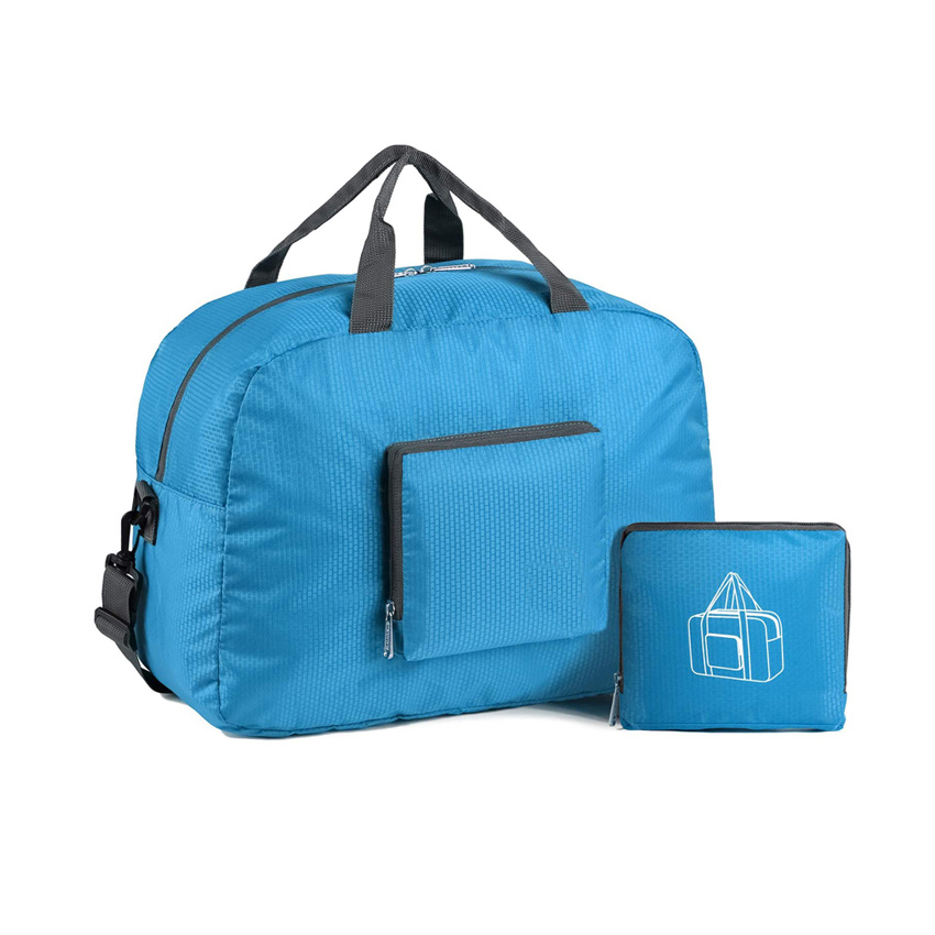 Large Capacity Foldable Nylon Duffle Bag Gym Sports Travel Bag New Style Fashion Leisure Handbags