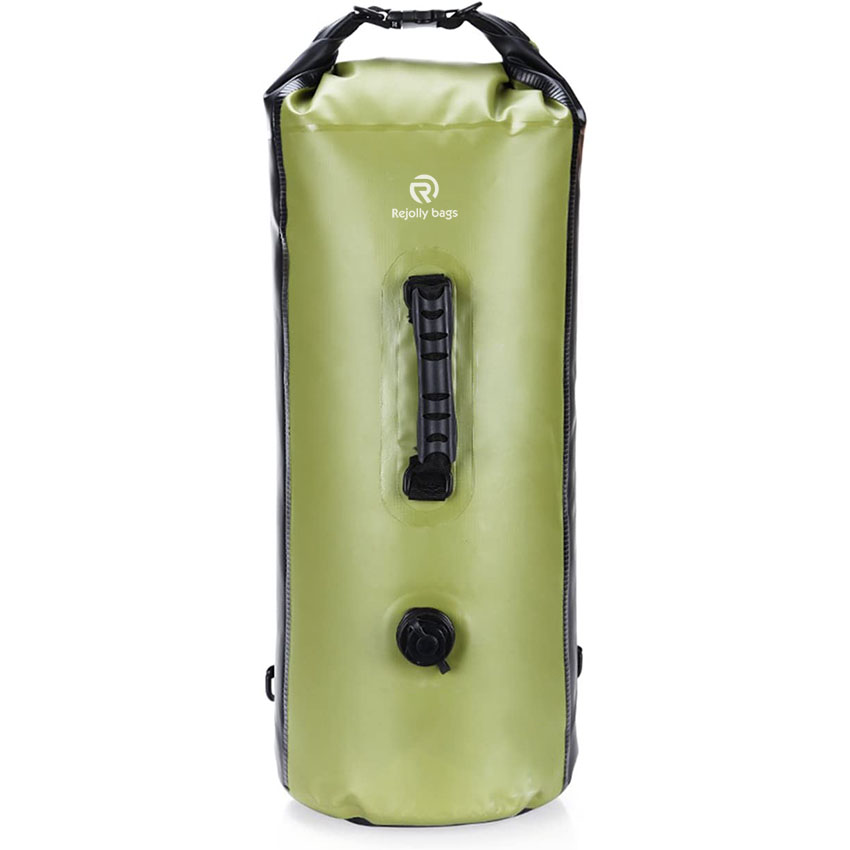 30L Premium Waterproof Inflatable Backpack Roll Top Compression Dry Bag RJ228375
