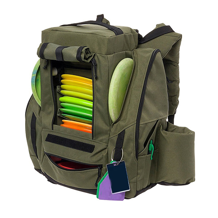 PRO 25 Disc Capacity Disc Golf Frisbee Backpack Bag Portable Sports Bag