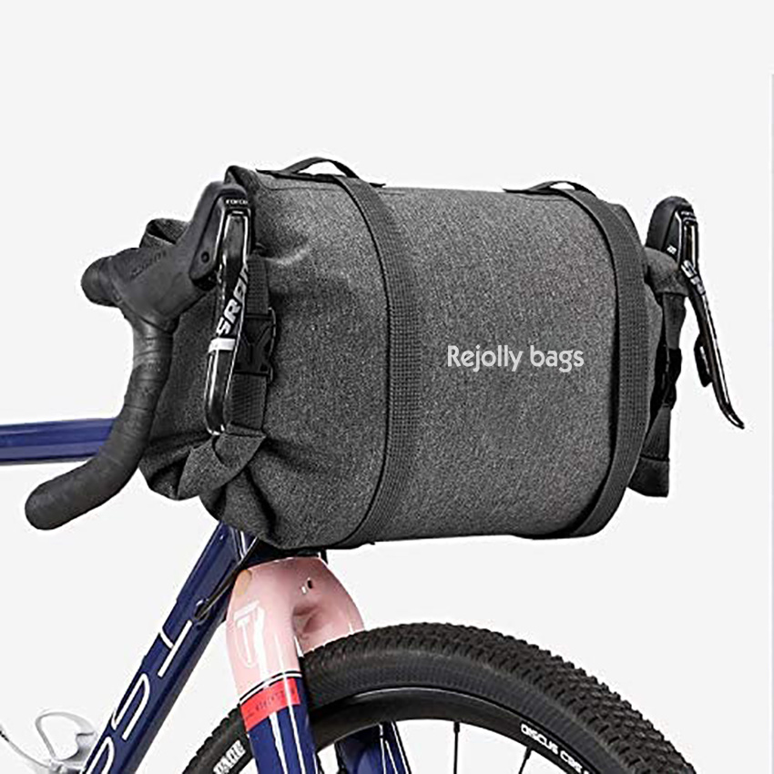 Handlebar Pack Waterproof Adjustable Front Storage Bike Pouch Bag