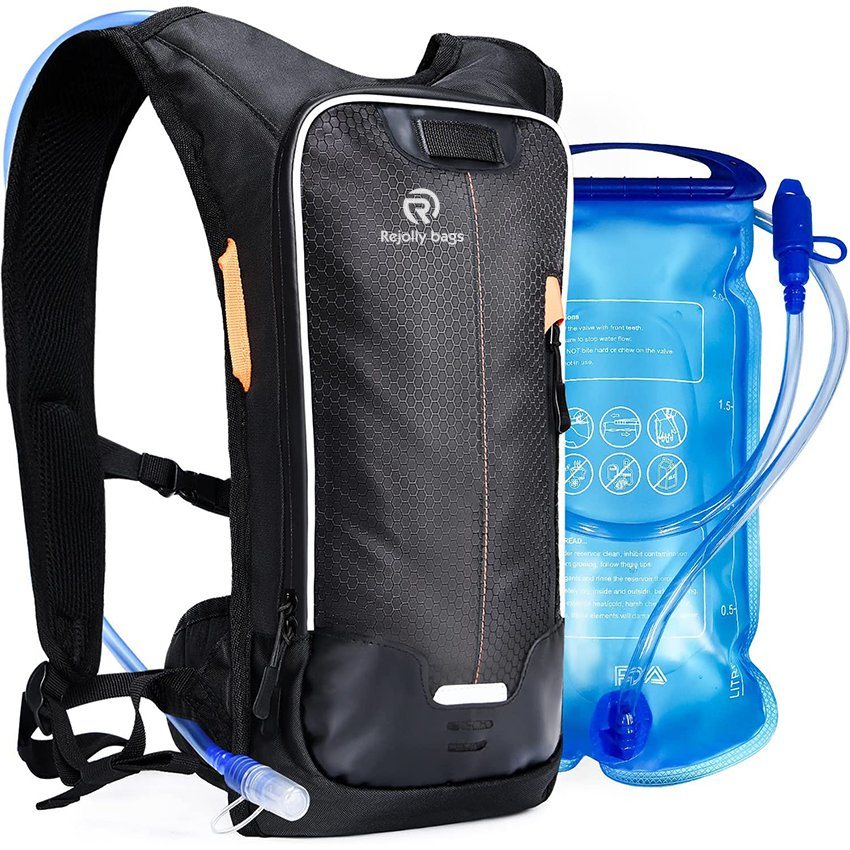 Hydration Backpack with 2L BPA Free Bladder, Water Backpack, Lightweight Waterproof Hiking Backpack with Hydration Bladder, for Outdoor Hydration Bag