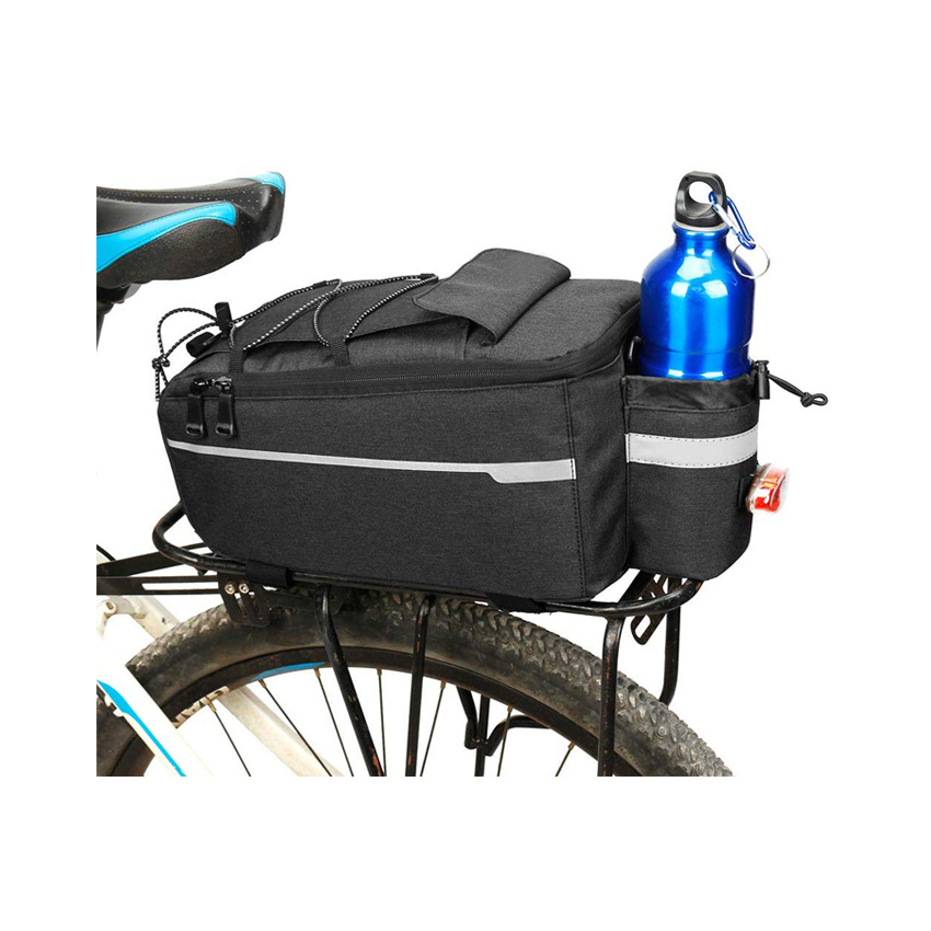 Bicycle Cooler Bag for Cold or Hot Items Bike Rear Rack Storage Case Bike Pannier Bag