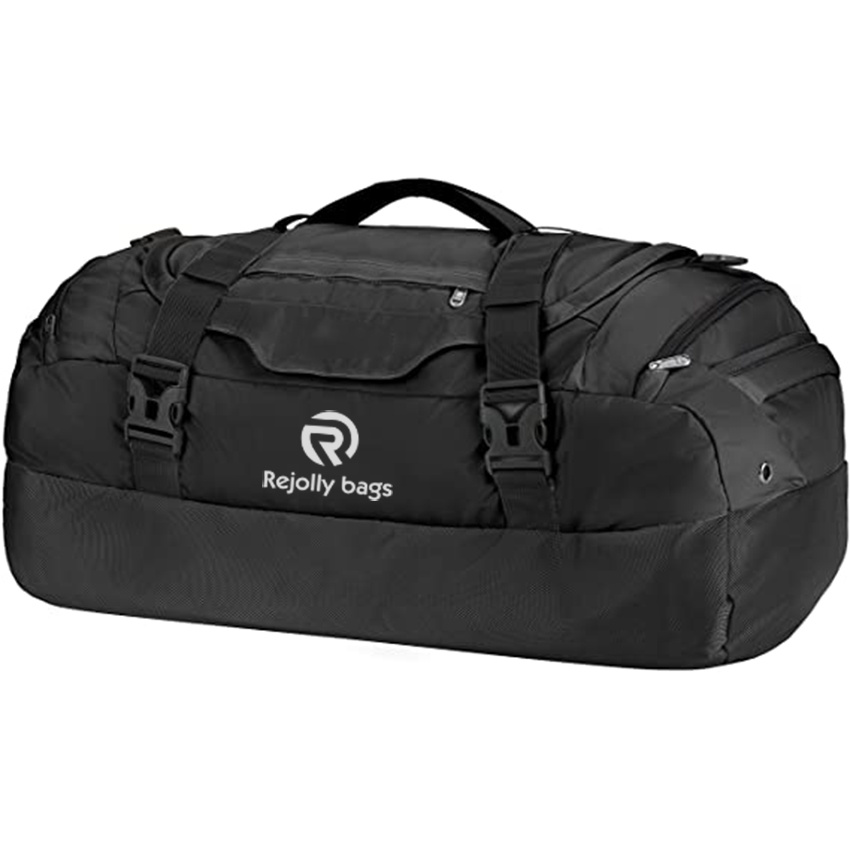 Large Duffel Bag Weekender Bags with Shoe Compartments 4-Way Sports Gym Backpack with Padded Straps Camping Traveling Duffle Bag