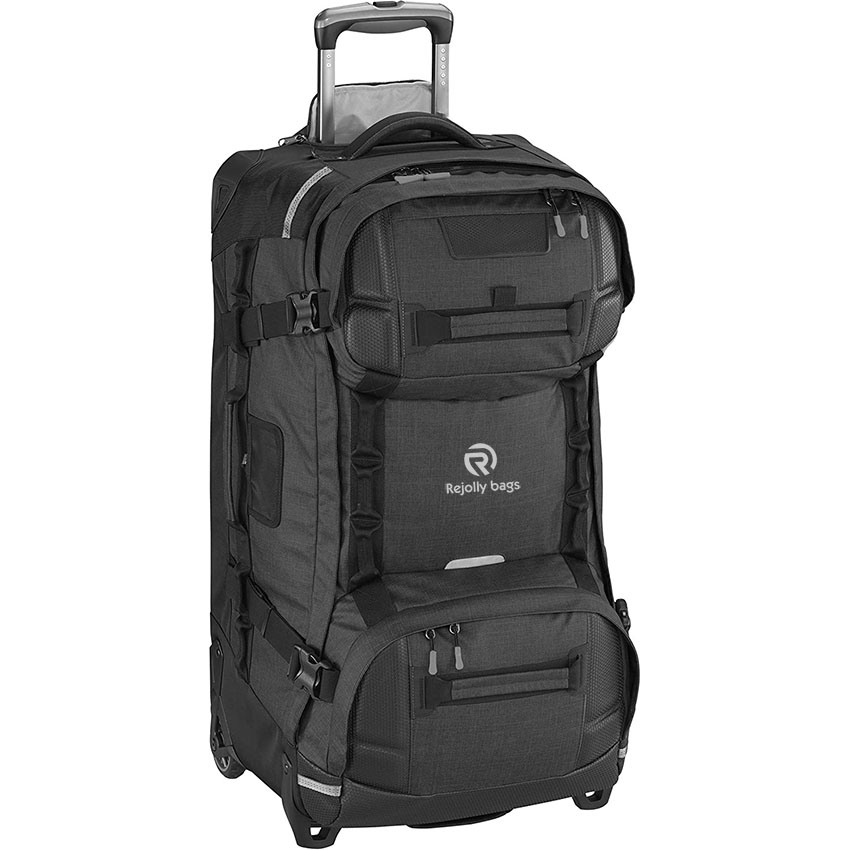 2-Wheel Durable Duffel Bag Carry- on Rolling Trolley Luggage