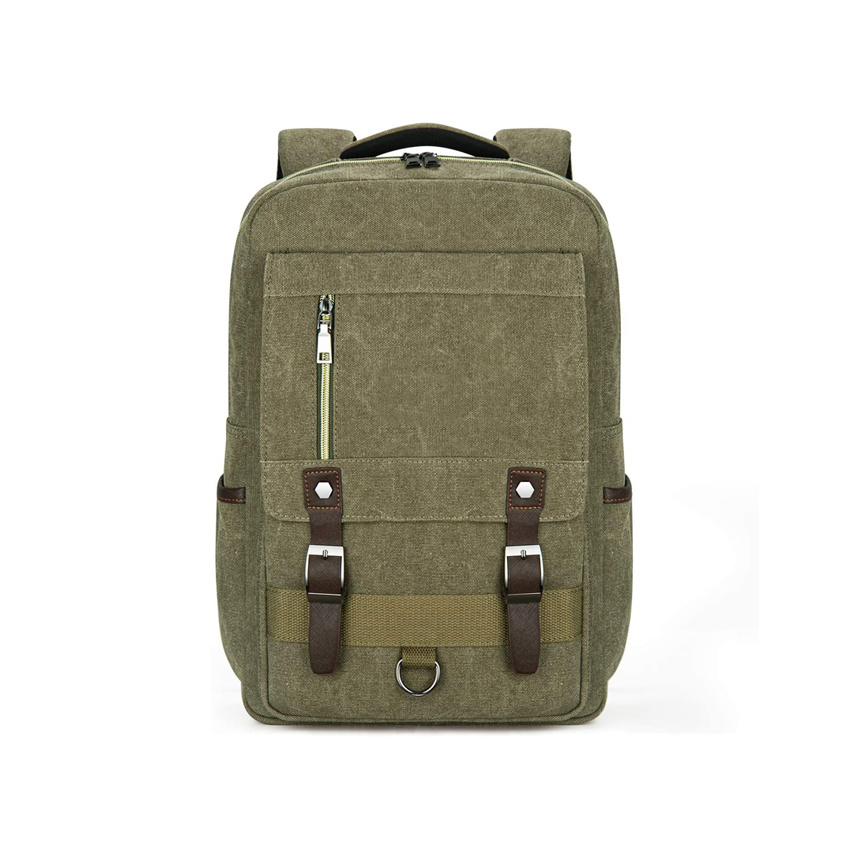 Waterproof Laptop Backpack Lightweight School Bag Canvas Daypacks Travel Back Pack