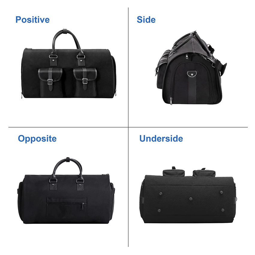 Durable Garment Bags Suit Travel Business Bag Convertible Weekend Bag Flight Duffel Bag