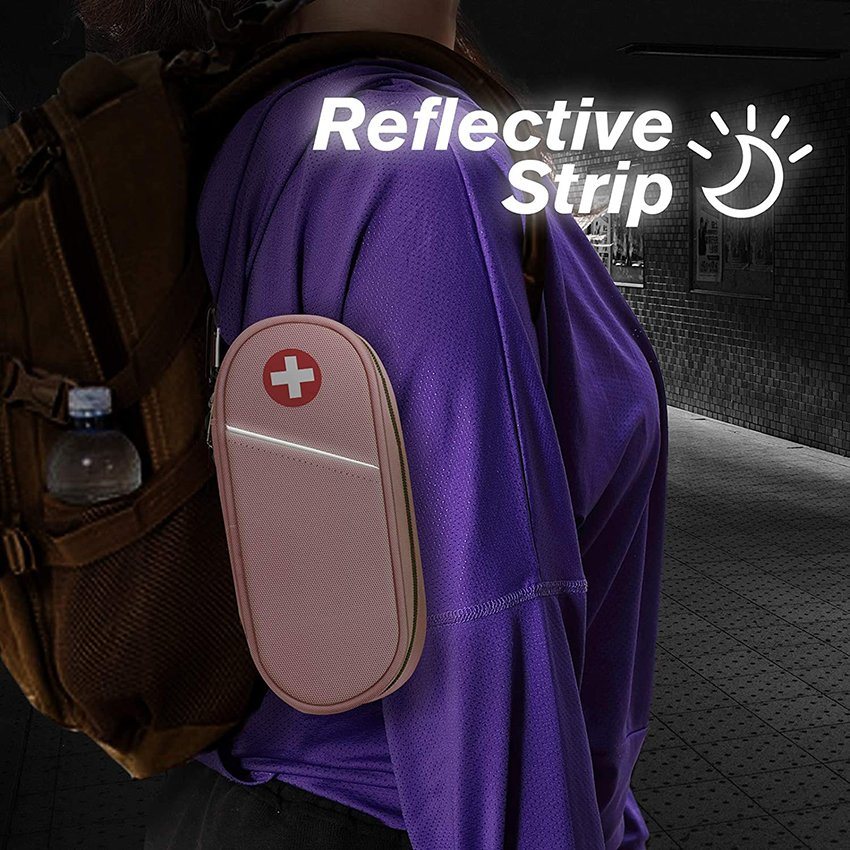 Medical Carrying Case Insulated Travel Medication Emergency Medical Pouch Waterproof Organizer Bag