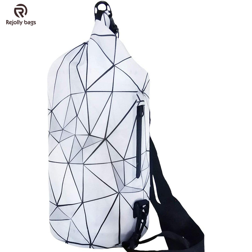 Waterproof Dry Bag for Women Men, Roll Top Lightweight Dry Storage Bag Backpack with Phone Zipper Pocket