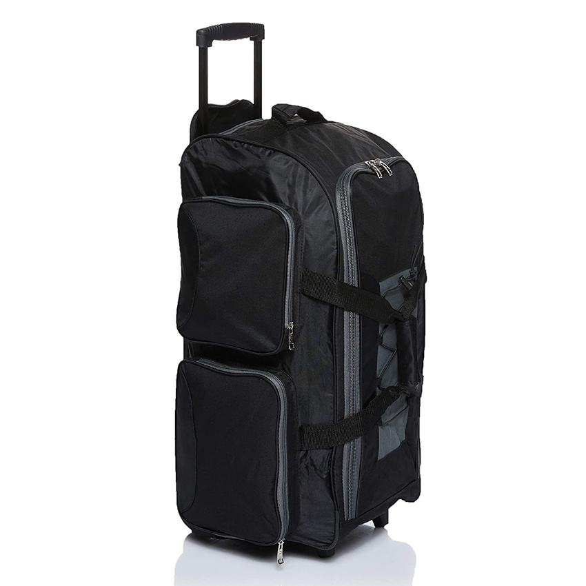 Multifunction Large Duffle Luggage Trolley Bag Travel Wheeled Bag Rolling Bag