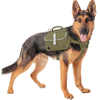Dog Backpack for Medium Large Dogs, Dog Saddle Bag For Dogs to Wear with Reflective Safety Side Pockets Hiking Camping Pet Bag RJ206116