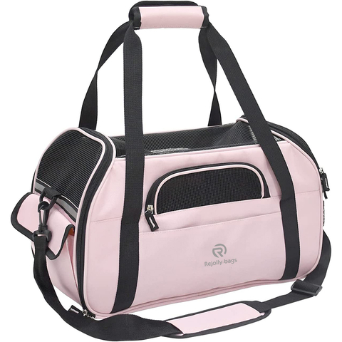 Soft-Sided Kennel Pet Carrier for Small Dogs, Cats, Puppy, Airline Approved Cat Carriers Dog Carrier Collapsible, Travel Handbag Pet Bag RJ206105