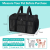 Foldable Cat Travel Backpack Carrier Pet Travel Bag Carrier Airline Approved Expandable Small Pet Carrier Pet Bag RJ206100