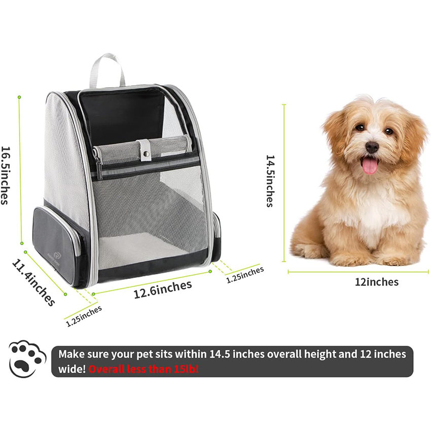 Innovative Traveler Bubble Backpack Pet Carriers for Cats and Dogs Durable Pet Bag RJ206102