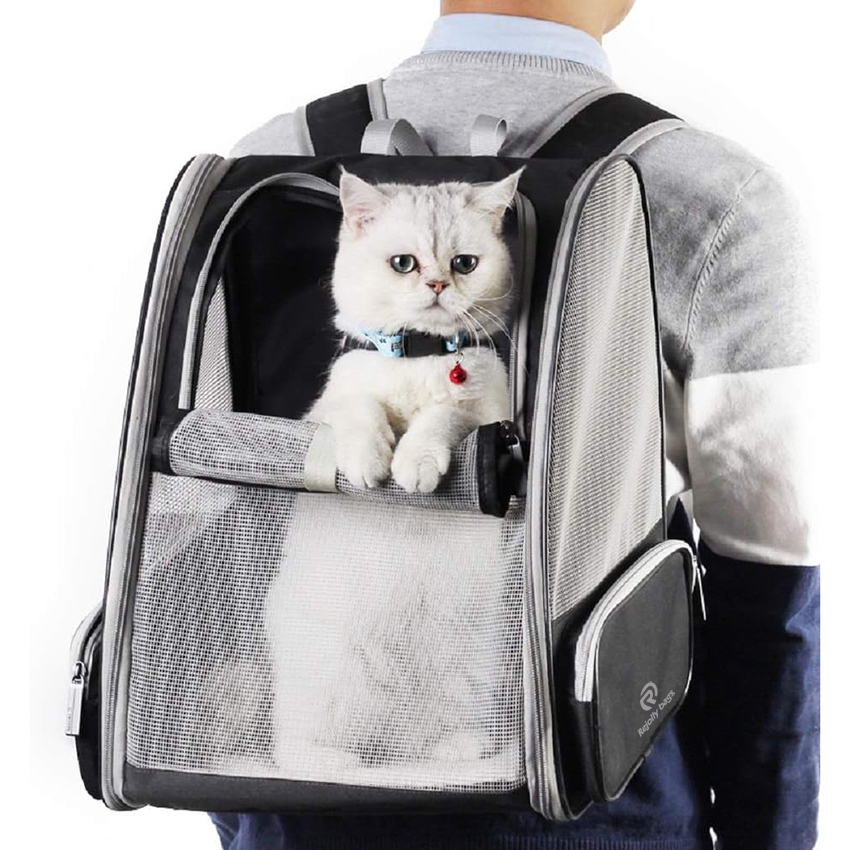 Innovative Traveler Bubble Backpack Pet Carriers for Cats and Dogs Durable Pet Bag RJ206102