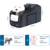 Dog Car Seat Center Console Car Seat for Small Pets Portable Booster Seat Cats and Dogs Travel Bags Fully Detachable and Washable Front Seats Pet Bag RJ20697