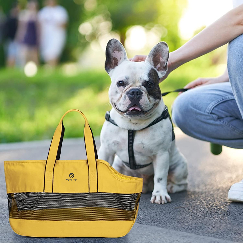 Small Pet Carrier Travel Sling Bag Airline Approved Soft Sided for Dog Cat Small Pet Bag RJ206111