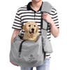Extra-Large Dog/Cat Sling Carrier Reversible and Hands-Free Dog Bag with Adjustable Strap and Pocket Shoulder Pad for Outdoor Travel Hiking Pet Bag RJ206110