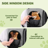 Cat Backpack Carrier for Cats and Puppies, Small Dog Backpack Carrier with Breathable Mesh Travel Camping Outdoor Pet Bag RJ206120