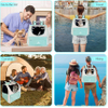 Cat Bag Carrier,Small Dog Backpack,Airline Approved Pet Backpack Carrier,Clear Backpack for Cats Puppy Kitten Bunny Bird,Outdoor Hiking Pet Bag RJ206113