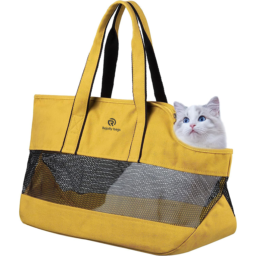 Small Pet Carrier Travel Sling Bag Airline Approved Soft Sided for Dog Cat Small Pet Bag RJ206111