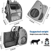 Foldable Cat Travel Backpack Carrier Pet Travel Bag Carrier Airline Approved Expandable Small Pet Carrier Pet Bag RJ20699