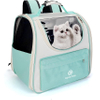 Cat Bag Carrier,Small Dog Backpack,Airline Approved Pet Backpack Carrier,Clear Backpack for Cats Puppy Kitten Bunny Bird,Outdoor Hiking Pet Bag RJ206113