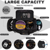 Gym Bag Sports Duffel Bags for Men 50L with Shoe Compartment & Wet Pocket Large Fitness Workout Travel Sports Bag RJ196171