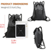 Gym Bag Drawstring Backpack X-Large Sports Bag with Inner Zipper Pocket for Men Women Waterproof Cinch Gym Ball Bag RJ196129