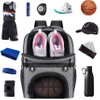 Basketball Bag for Youth Boys Girls, Large Capacity Sports Gym Basketball Bookbag with Shoe Compartment Fits Soccer & Volleyball Football Equipment Ball Bag RJ196107