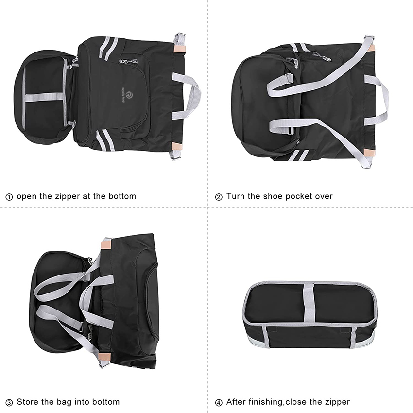 Sports Gym Bag Waterproof String Bag Backpack with Shoe Compartment for Travel Hiking Swimming Ball Bag RJ196130