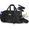40L Water Resistant Sports Bag Gym Duffle Bag with Wet Pocket Large Travel Duffel Weekender Overnight Sports Bag RJ196164