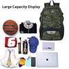 Basketball Backpack with Ball And Shoes Compartment Fit Volleyball, Large Capacity Sports Training Equipment Ball Bag RJ196104