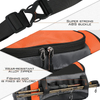 Outdoor Fishing Storage Pack, Water-Resistant Fishing Bag Waist Bag Fanny Pack Fishing Rod Bag